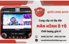 Cung cấp và lắp đặt màn hình ô tô chính hãng giá rẻ tại Bình Dương