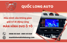 Hòa mình vào không gian giải trí di động cùng màn hình DVD ô tô, tại sao không?