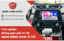 Tạo không gian giải trí tuyệt vời với màn hình DVD ô tô Bình Dương cho xế yêu của bạn